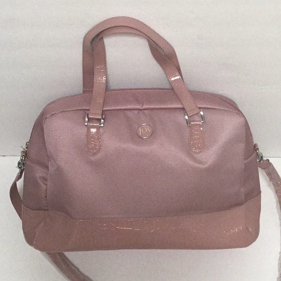 joy mangano croco luggage